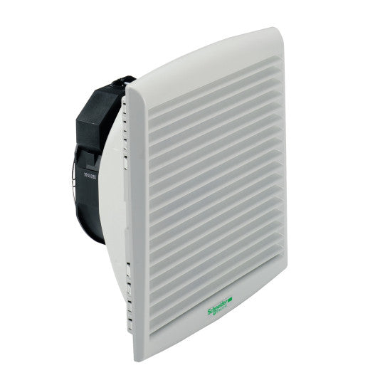 Schneider Electric SCHNEIDER ClimaSys forced vent. IP54, 165m3/h, 115V, with outlet grille and filter G2 - NSYCVF165M115PF