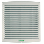 Schneider Electric ClimaSys ClimaSys forced vent. IP54, 38m3/h, 24V DC, with outlet grille and filter G2 - NSYCVF38M24DPF