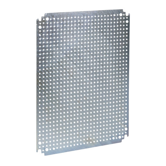 Schneider Electric Spacial Microperforated mounting plate H1000xW800 w/holes diam 3,6mm on 12,5mm pitch - NSYMF108