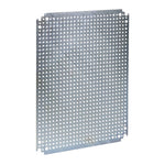 Schneider Electric Spacial Microperforated mounting plate H600xW400 w/holes diam 3,6mm on 12,5mm pitch - NSYMF64