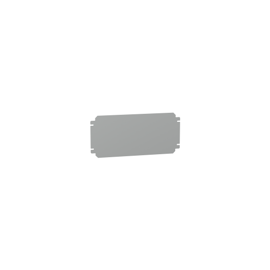 Schneider Electric Spacial Plain mounting plate H200xW400mm made of galvanised sheet steel - NSYMM24SB