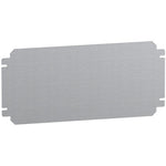 Schneider Electric SCHNEIDER Plain mounting plate H400xW500mm made of galvanised sheet steel - NSYMM45SB