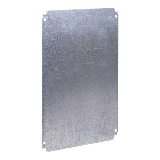 Schneider Electric Spacial Plain mounting plate H500xW400mm made of galvanised sheet steel - NSYMM54