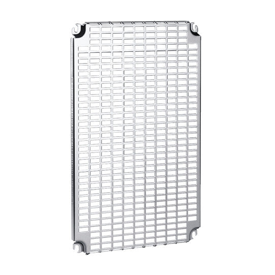 Schneider Electric Spacial Monobloc perforated plates H800xW600mm with universal perforations 11x26mm - NSYMR86
