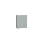 Schneider Electric Spacial Spacial S3D 2 plain door with mount.plate. H1200xW1000xD400 IP55 IK10 RAL7035. - NSYS3D121040DP