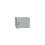 Schneider Electric Spacial Spacial S3D plain door with mount.plate. H300xW400xD200 IP66 IK10 RAL7035. - NSYS3D3420P