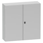 Schneider Electric Spacial Spacial S3D dble plain door w/o mount.plate. H800xW1000xD300.IP55 IK10 RAL7035. - NSYS3D81030D