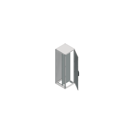 Schneider Electric Spacial Spacial SF enclosure with mounting plate - assembled - 1200x600x400 mm - NSYSF12640P