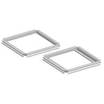 Schneider Electric Spacial Spacial SF bottom and top frame - 600x600 mm - NSYSFC66