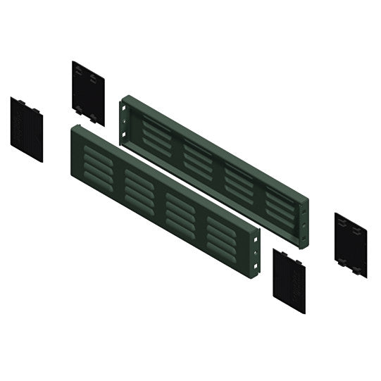 Schneider Electric Spacial Spacial SF/SM ventilated side plinth - 100x600x600 mm - NSYSPV6100