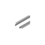 Schneider Electric Spacial Spacial SF/SM - 2 traverses perforées à fixation rapide 1 rangée - 40x400mm  - NSYSQCR4040