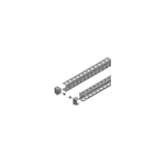 Schneider Electric Spacial Spacial SF/SM - 2 traverses universelles - 1 rangée - 40x300mm - NSYSUCR4030