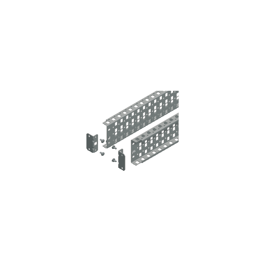 Schneider Electric Spacial Spacial SF/SM - 2 traverses universelles - 3 rangées - 90x700mm - NSYSUCR9070