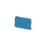 Schneider Electric Linergy END COVER, 2PTS, 2,2MM WIDTH, BLUE, FOR SPRING TERMINALS NSYTRR22, NS - NSYTRACR22BL