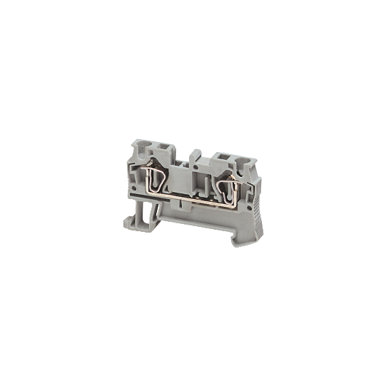 Schneider Electric Linergy SPRING TERMINAL, FEED THROUGH, 2 POINTS, 4MM², GREY - NSYTRR42