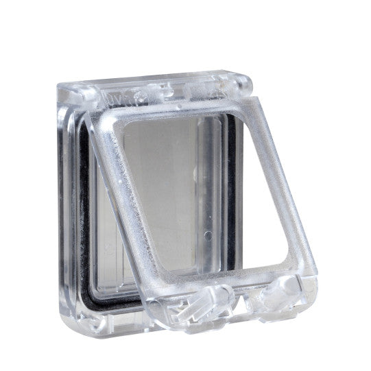 Schneider Electric SCHNEIDER Plastic window with hinged transparent cover. IP 65, L196xW235xD13mm. - NSYVA2724M