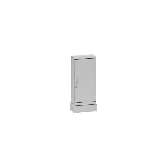 Schneider Electric Thalassa Polyester glassreinf. plinth for encl PLAZ(T)104 front opening IP44-IK10 RAL7035 - NSYZZ2104G