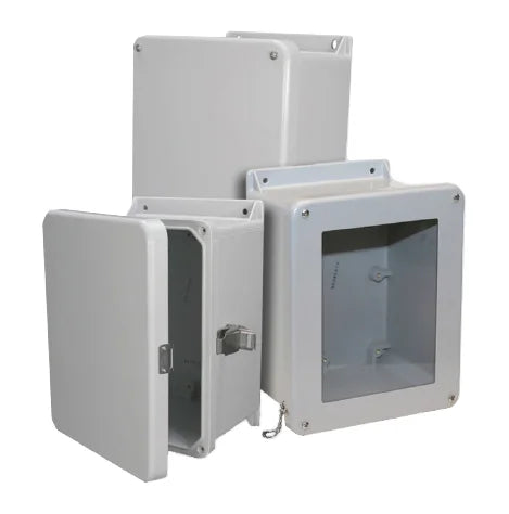 MJ/MRJ Series Enclosures: Fiberglass Reinforced Polyester Enclosures