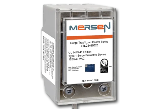 Compact whole-house surge protection that fits into your existing electrical panel
