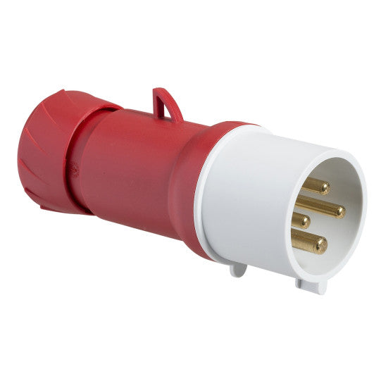 Schneider Electric PratiKa PratiKa wander plug - straight - 16 A - 3P + E - 380...415 V AC - IP44 - PKE16M434