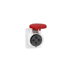 Schneider Electric PratiKa Mureva (ex-PratiKa) - Straight socket base - 16A - 3P+E - 380-415 V AC - IP44 - screw type - PKF16G434