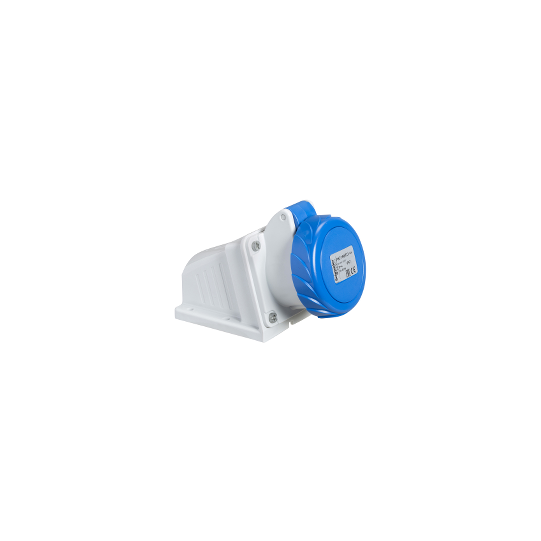 Schneider Electric PratiKa PratiKa socket - screw - angled - 32A - 3P + N + E - 200...250 V AC - wall - PKF32W725