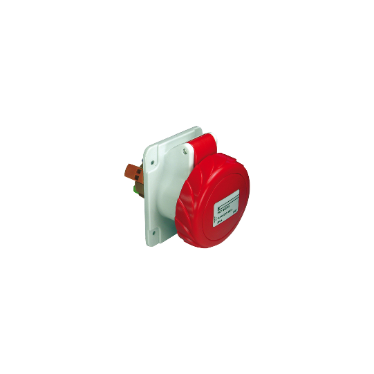 Schneider Electric PratiKa PratiKa socket - fast - straight - 16A - 3P + E - 380...415 V AC - panel - PKY16G734