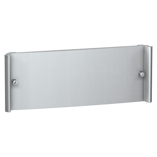 Schneider Electric SCHNEIDER plain front plate - 1 x 24 modules - white - for Pragma - PRA91018