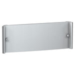 Schneider Electric SCHNEIDER plain front plate - 1 x 24 modules - white - for Pragma - PRA91018