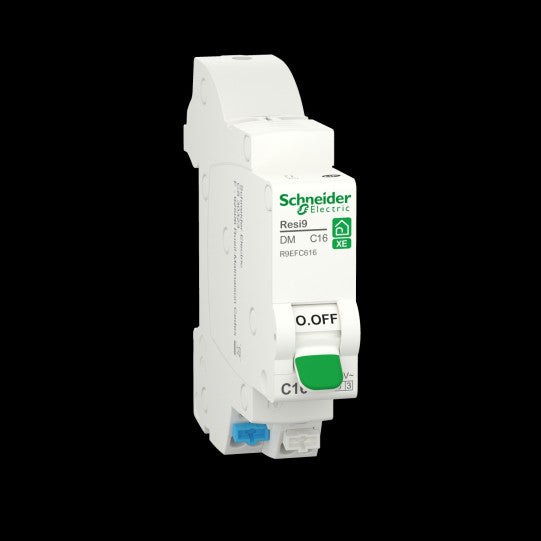 Schneider Electric Resi9 Resi9 XE - miniature circuit-breaker - 1P + N - 16 A - C Curve - 230 V - 3000 A - R9EFC616