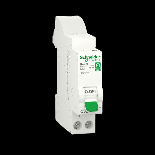 Schneider Electric Resi9 Resi9 XE - miniature circuit-breaker - 1P + N - 32 A - C Curve - 230 V - 3000 A - R9EFC632