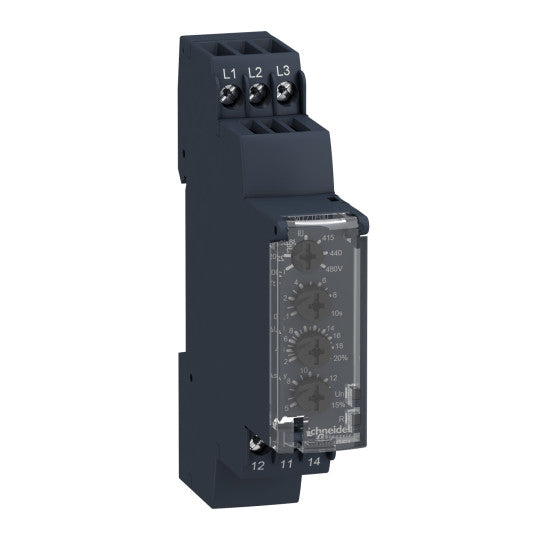 Schneider Electric SCHNEIDER voltage control relay RM17-U - range 65..260 V AC - RM17UAS15