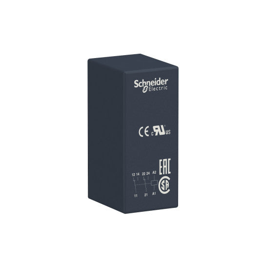 Schneider Electric SCHNEIDER Interface plug-in relay, 8 A, 2 CO, 230 V AC - RSB2A080P7