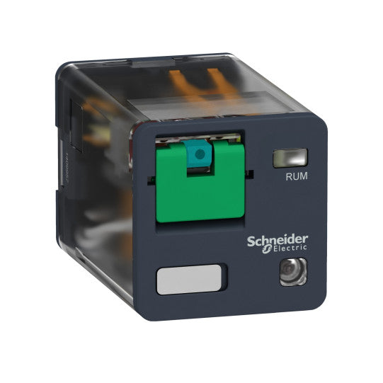 Schneider Electric SCHNEIDER universal plug-in relay - Zelio RUM - 3 C/O - 24 V DC - 10 A - with LED - RUMC32BD