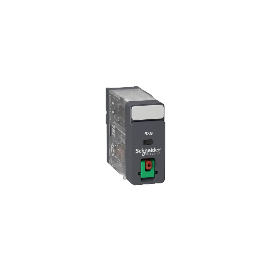 Schneider Electric SCHNEIDER Interface plug-in relay, 10 A, 1 CO, lockable test button, 230 V AC - RXG11P7