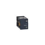 Schneider Electric SCHNEIDER miniature plug-in relay - Zelio RXM4L - 4 C/O - 48 V DC - 3 A - with LED - RXM4LB2ED