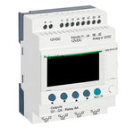 Schneider Electric SCHNEIDER compact smart relay Zelio Logic - 12 I O - 12 V DC - clock - display - SR2B121JD