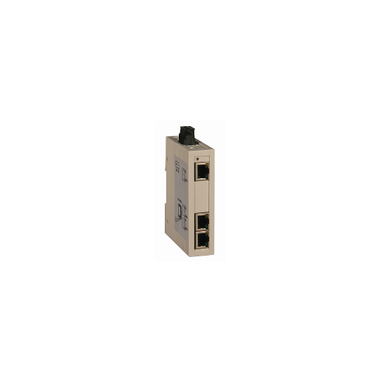 Schneider Electric SCHNEIDER Ethernet TCP/IP switch - ConneXium - 3 ports for copper - TCSESU033FN0