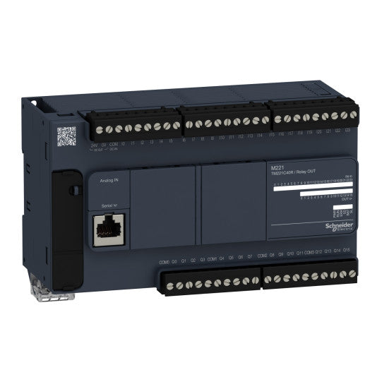Schneider Electric SCHNEIDER controller M221 40 IO relay - TM221C40R