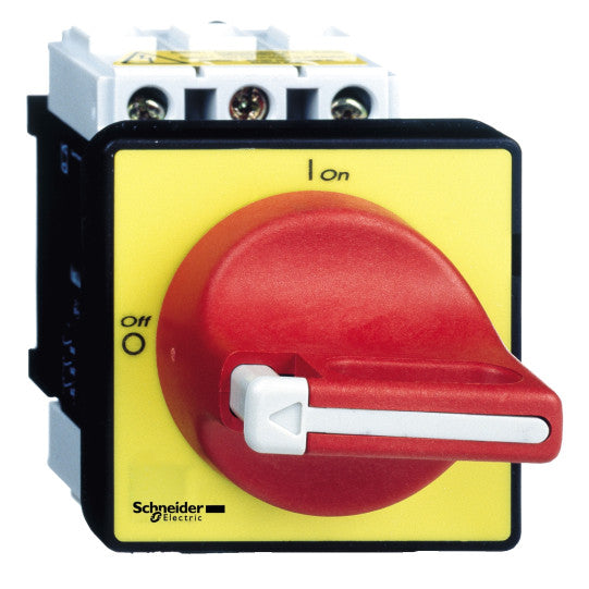 Schneider Electric TeSys TeSys Vario - emergency stop switch disconnector - 12 A - on door - VCD02