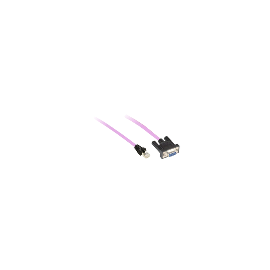 Schneider Electric SCHNEIDER CANopen preassembled cable - for CANopen bus - 3 m - 1 RJ45, 1 female SUB-D 9 - VW3M3805R030