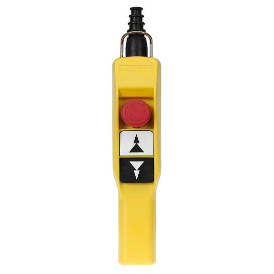 Schneider Electric SCHNEIDER pendant station XAC-A pistol grip - 2 push buttons 1 Emergency stop - XACA2073