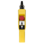 Schneider Electric SCHNEIDER pendant station XAC-A pistol grip - 2 push buttons 1 Emergency stop - XACA2073