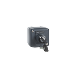 Schneider Electric SCHNEIDER dark grey station - 1 selector switch Ø22 key switch 1NO - XALD142