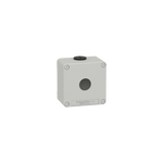 Schneider Electric SCHNEIDER Harmony XAP, XB2 SL, Empty control station, zinc alloy, grey, M20, 1 cut-out 22mm, 80 x 80 x 51,5, UL cULus - XAPD1201
