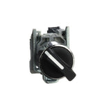Schneider Electric SCHNEIDER Selector switch, metal, black, Ø22, 2 positions, stay put, 1 NO - XB4BD21