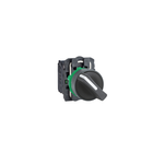 Schneider Electric SCHNEIDER Harmony XB5, Selector switch, plastic, black, Ø22, 2 positions, stay put, 2 NO - XB5AD23