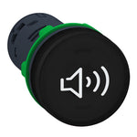 Schneider Electric SCHNEIDER Complete buzzer, plastic, Ø22, continuous or intermittent tone, 24 V AC/DC - XB5KSB