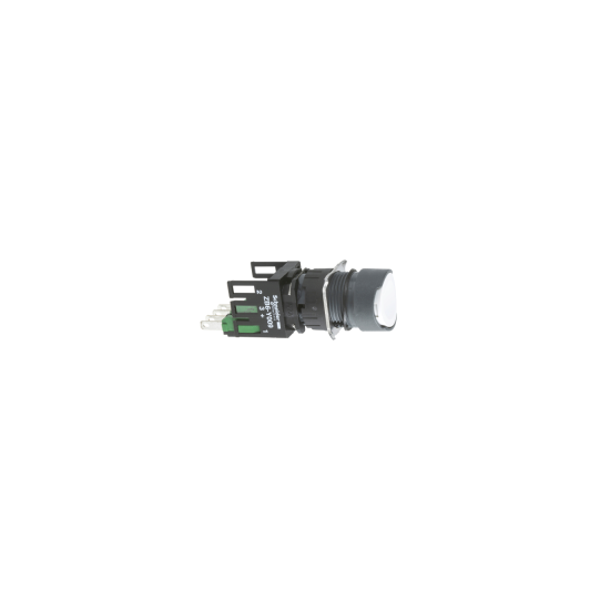 Schneider Electric SCHNEIDER Bouton-poussoir blanc Ø 16 - à impulsion affleurant - 1F - XB6AA11B