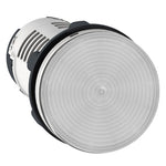 Schneider Electric SCHNEIDER Monolithic pilot light, plastic, clear, Ø22, integral LED, 24 V AC/DC - XB7EV07BP
